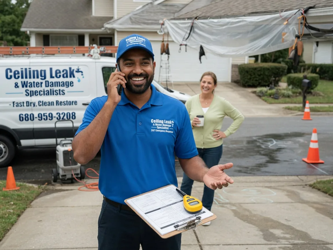 Ceiling Leak Cleanup Helenwood, TN FAQs