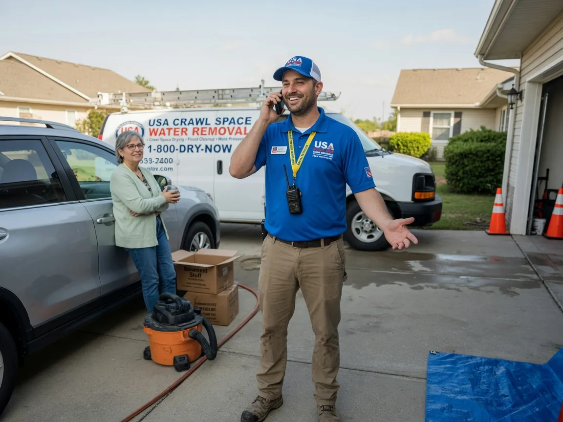 Crawl Space Water Removal Helenwood, TN FAQs